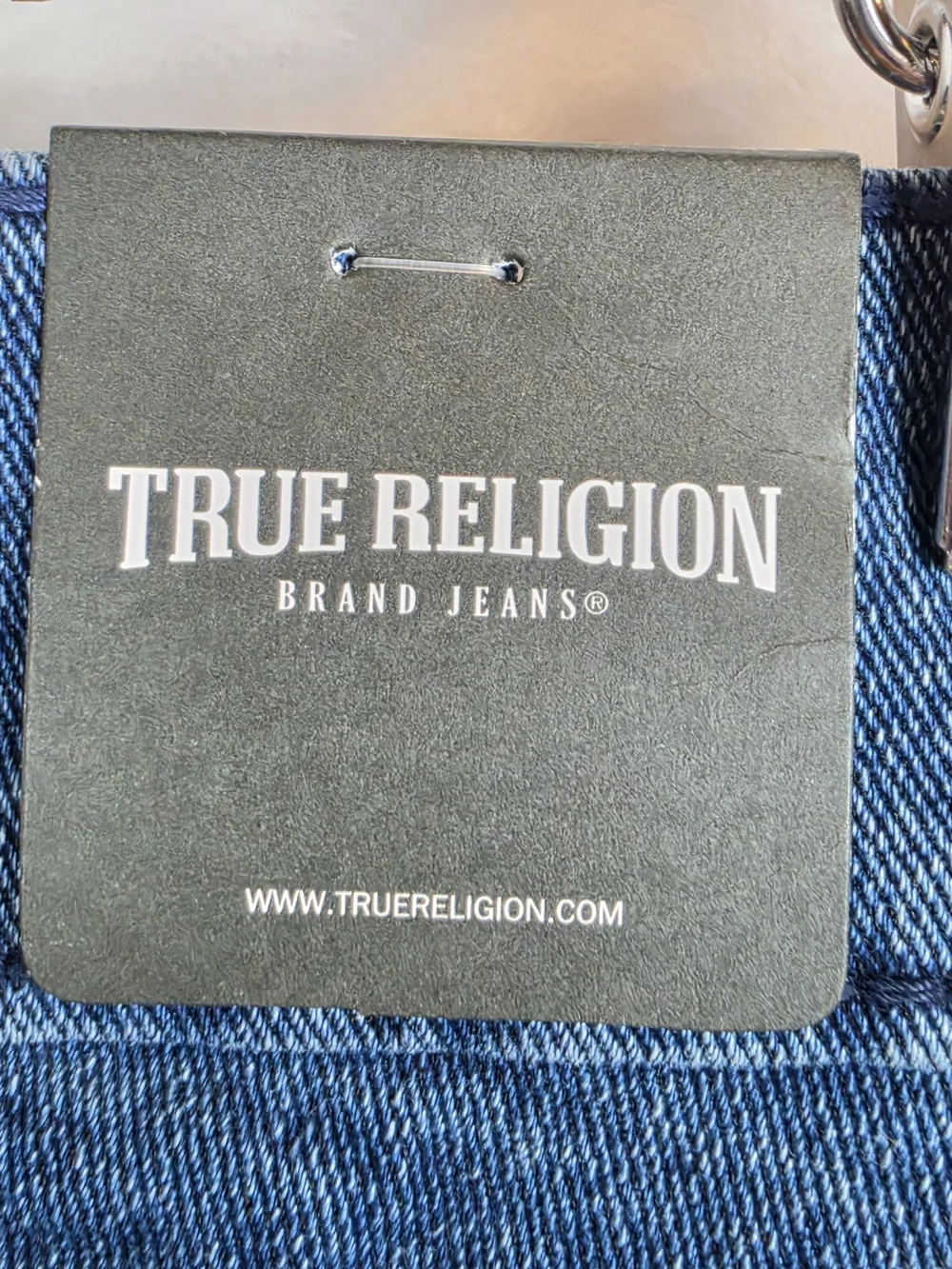 True Religion Geno Relaxed Slim Big T Jeans Men's 36x32 Medium Wash NWT